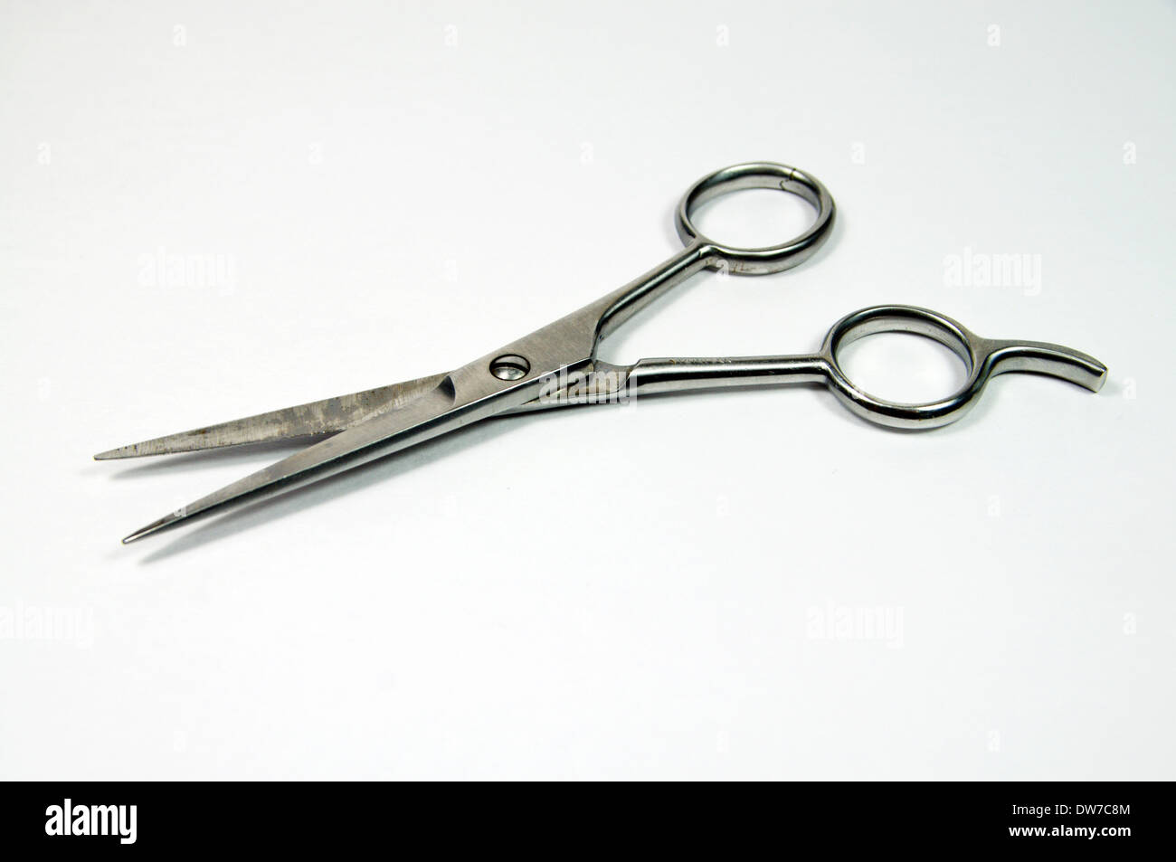 Pair of scissors. Stock Photo