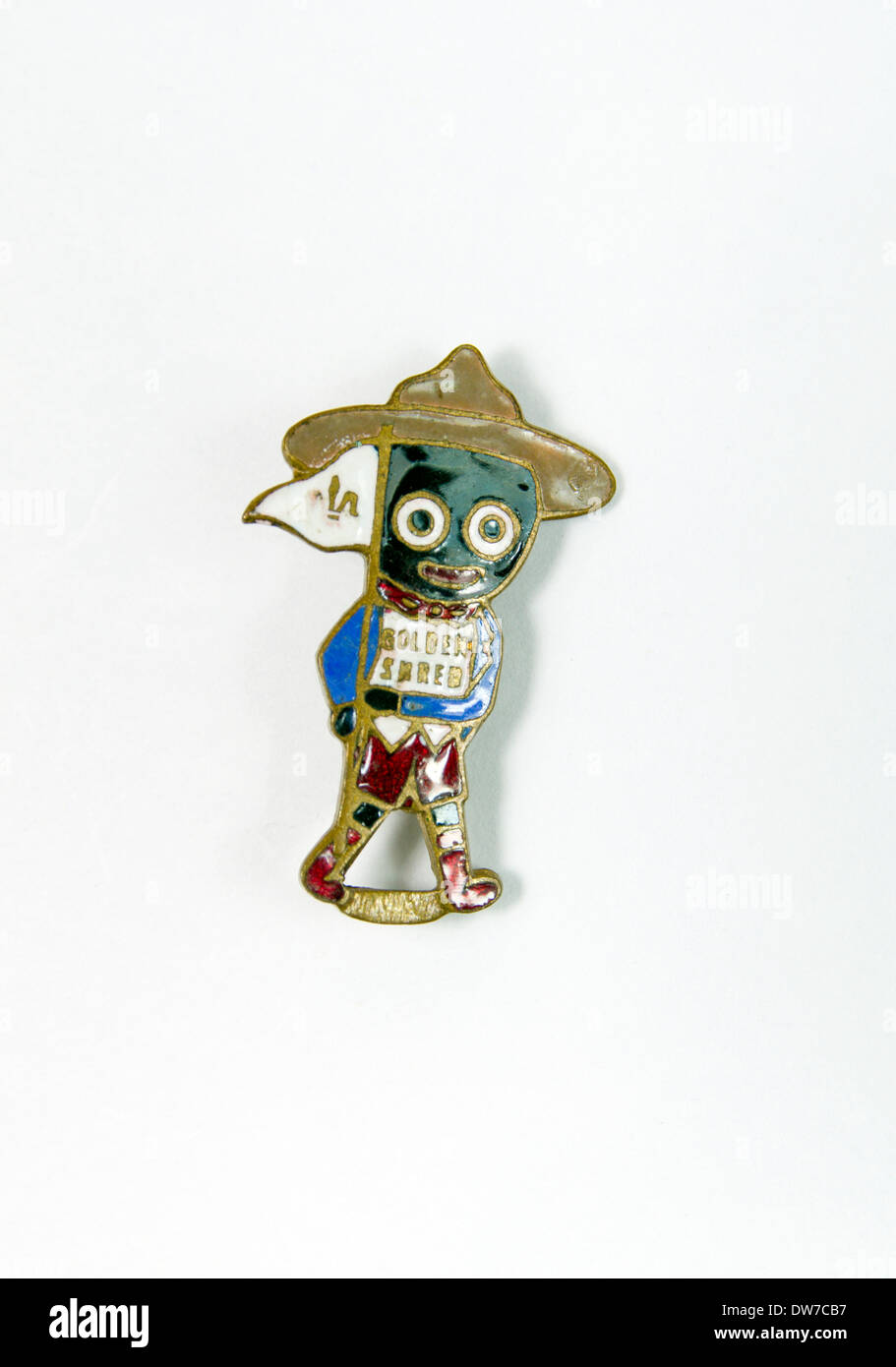 Robinsons Jam Golliwog Badge Stock Photo Alamy