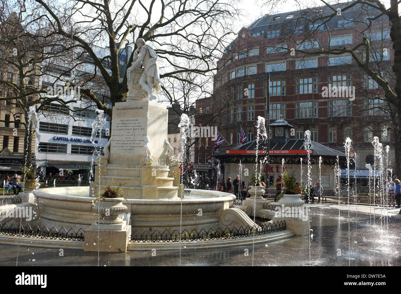 leicester square and park west end of london uk 2014 Stock Photo