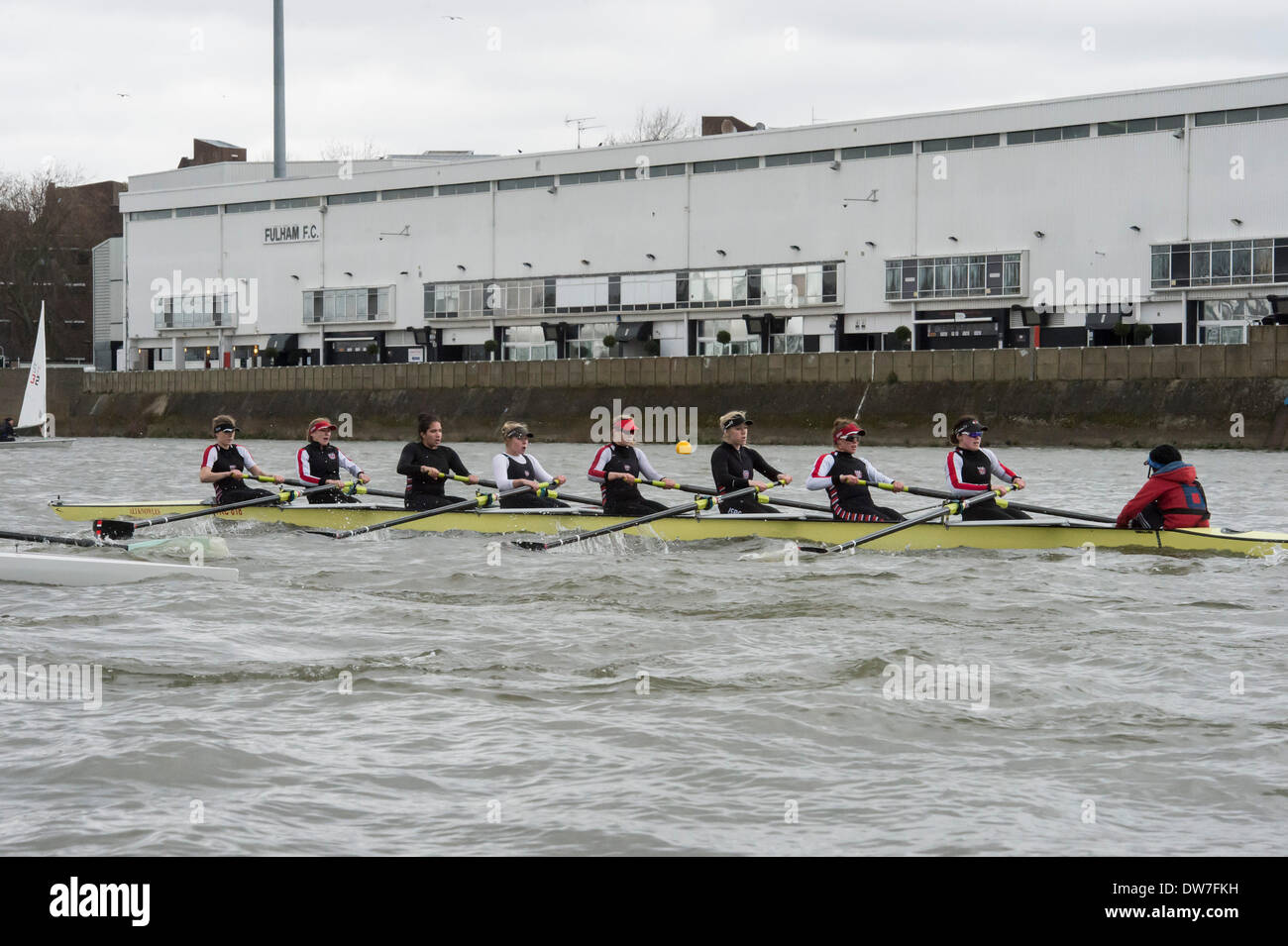 02.03.2014. CLUB FIXTURE 2014 BOAT RACE SEASON. Cambridge University