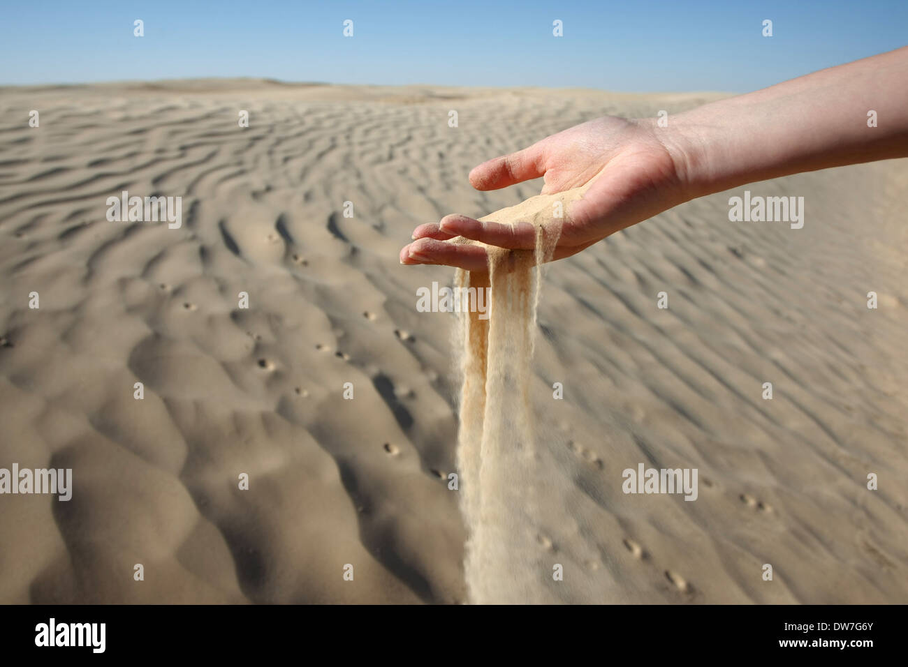 Slipping Through Fingers High Resolution Stock Photography and Images