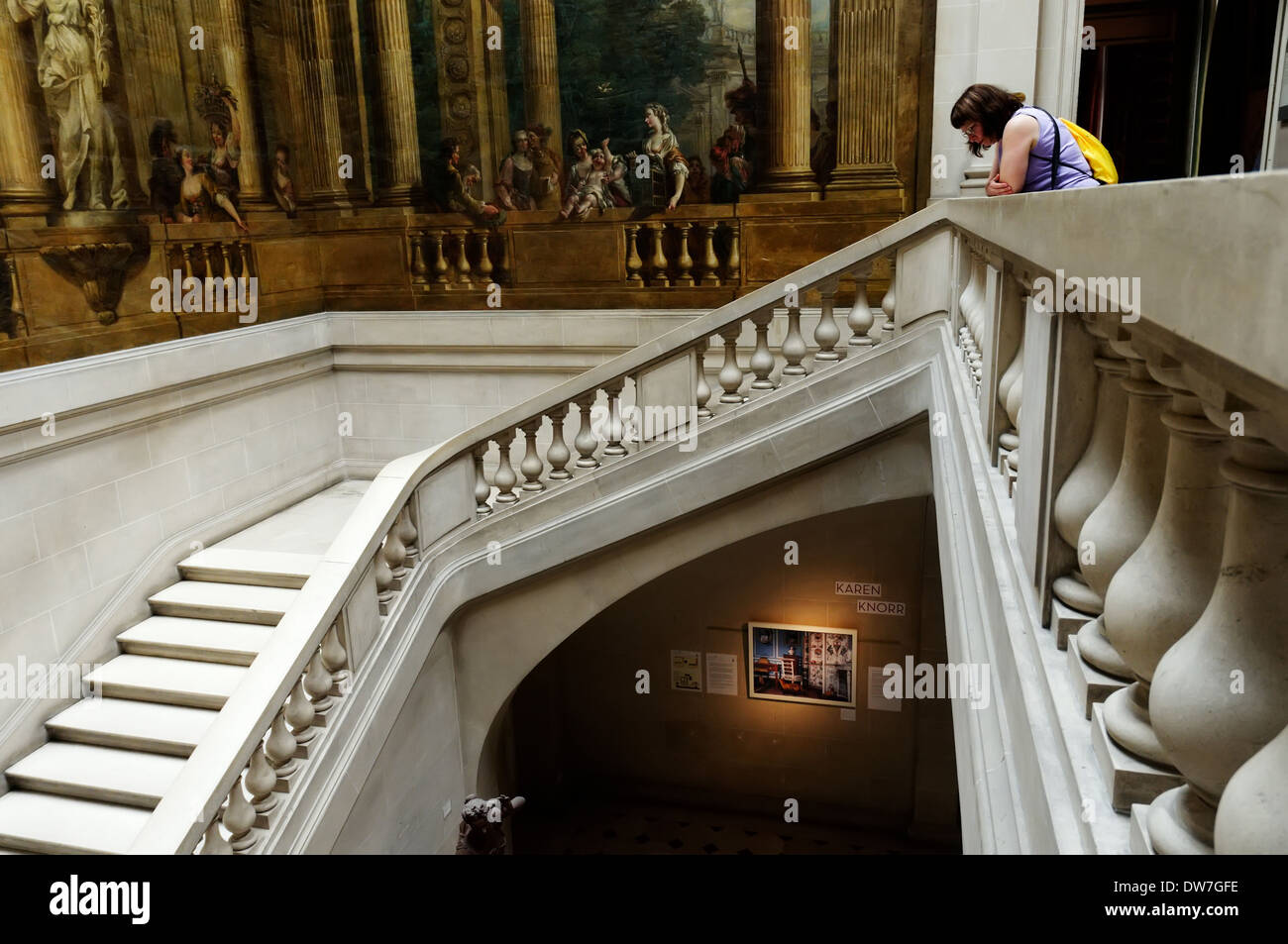 Inside the Musee Carnavalet, in the Marais area of Paris Stock Photo