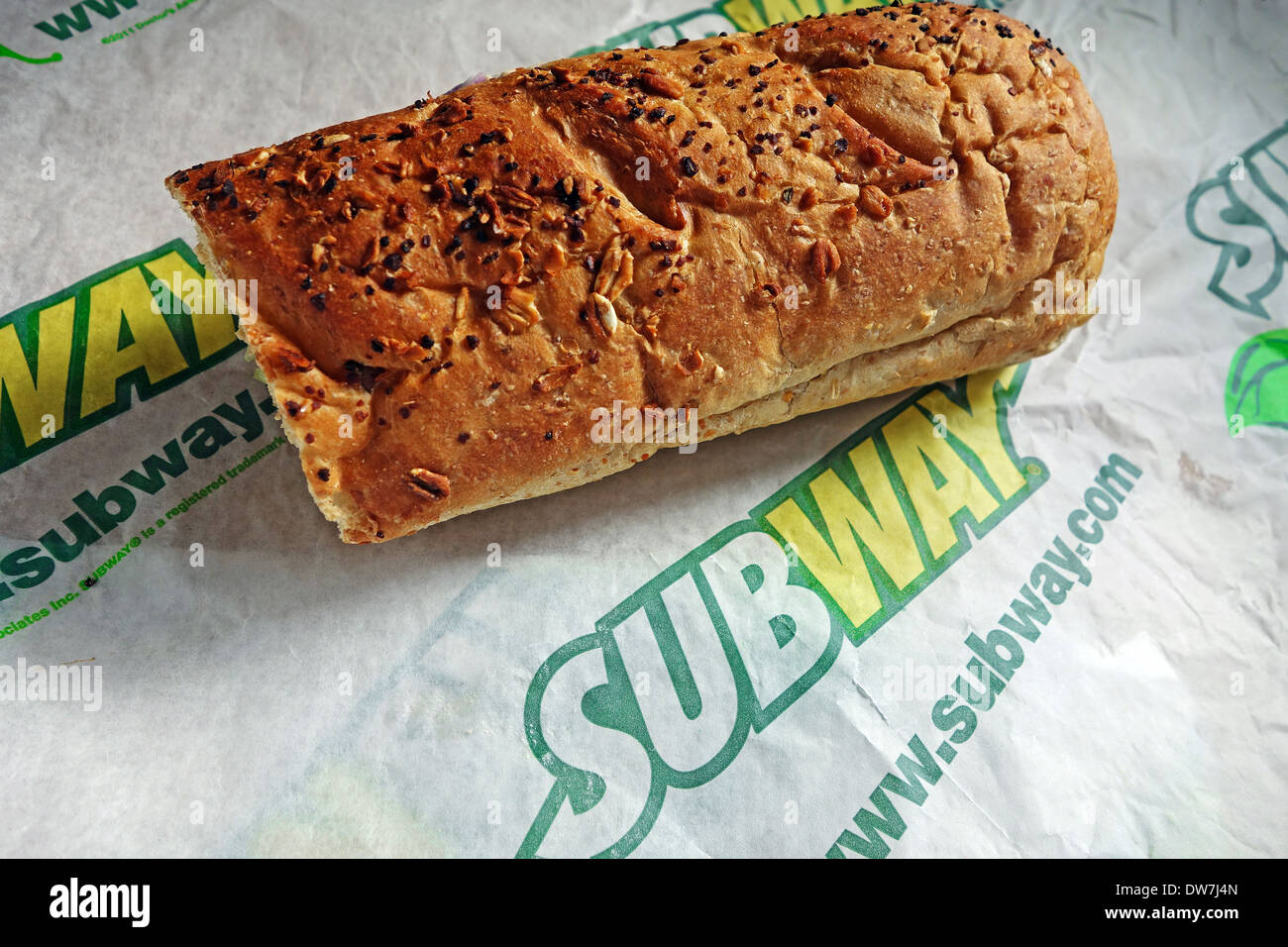 Subway sandwich  company Stock Photo