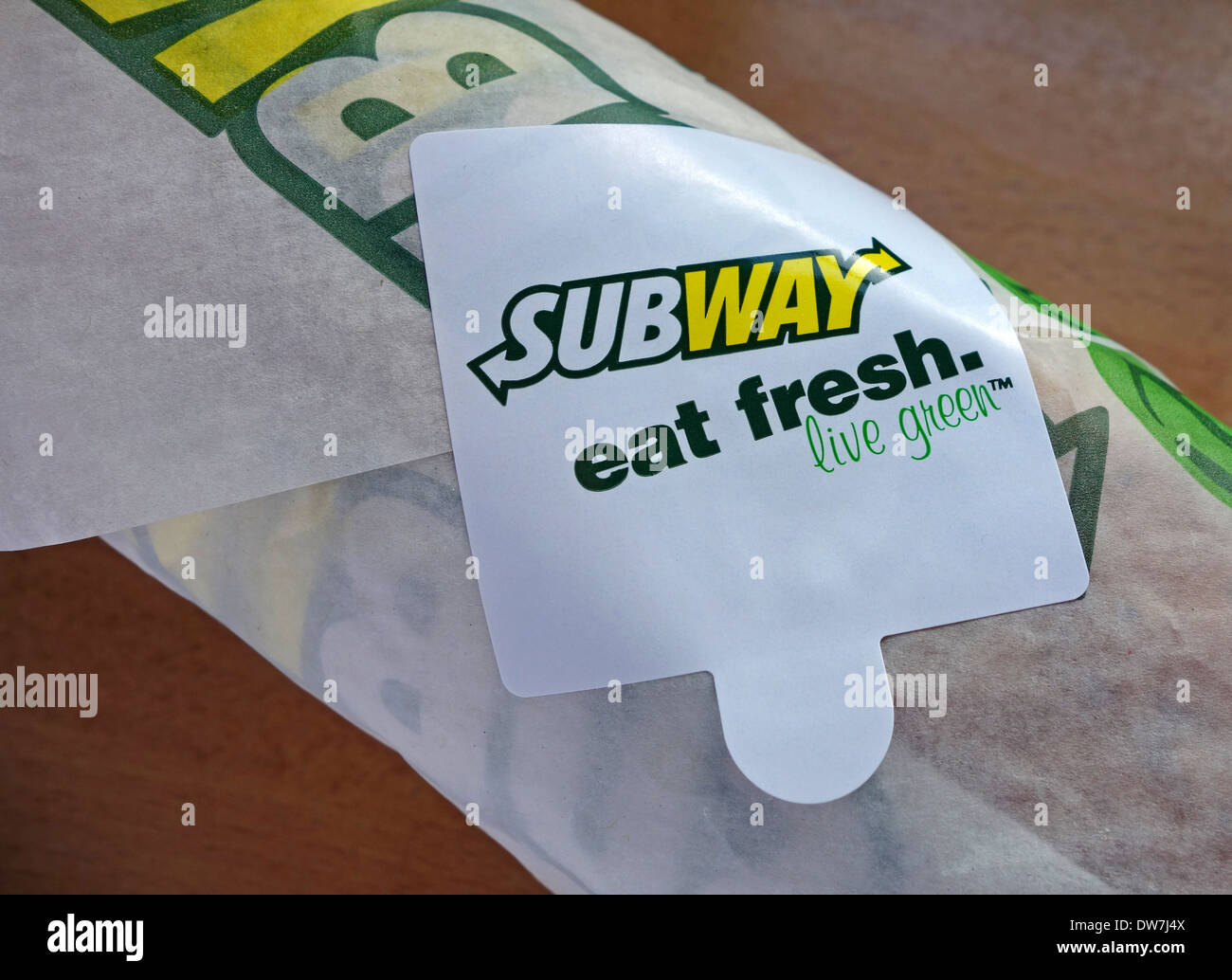 Subway sandwich  company Stock Photo