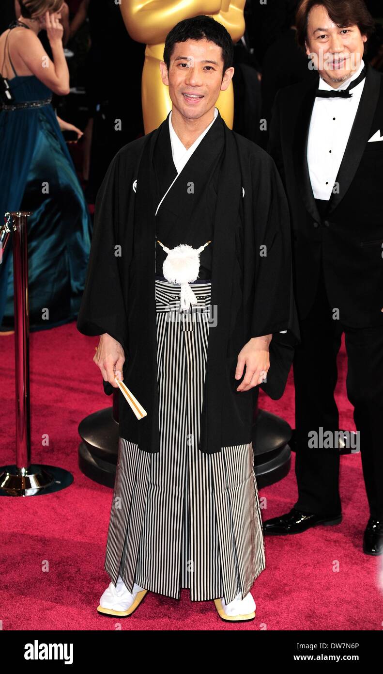 Los Angeles, CA, USA. 2nd Mar, 2014. Shuhei Morita at arrivals for The 86th Annual Academy Awards - Arrivals 1 - Oscars 2014, The Dolby Theatre at Hollywood and Highland Center, Los Angeles, CA March 2, 2014. Credit:  Gregorio Binuya/Everett Collection/Alamy Live News Stock Photo