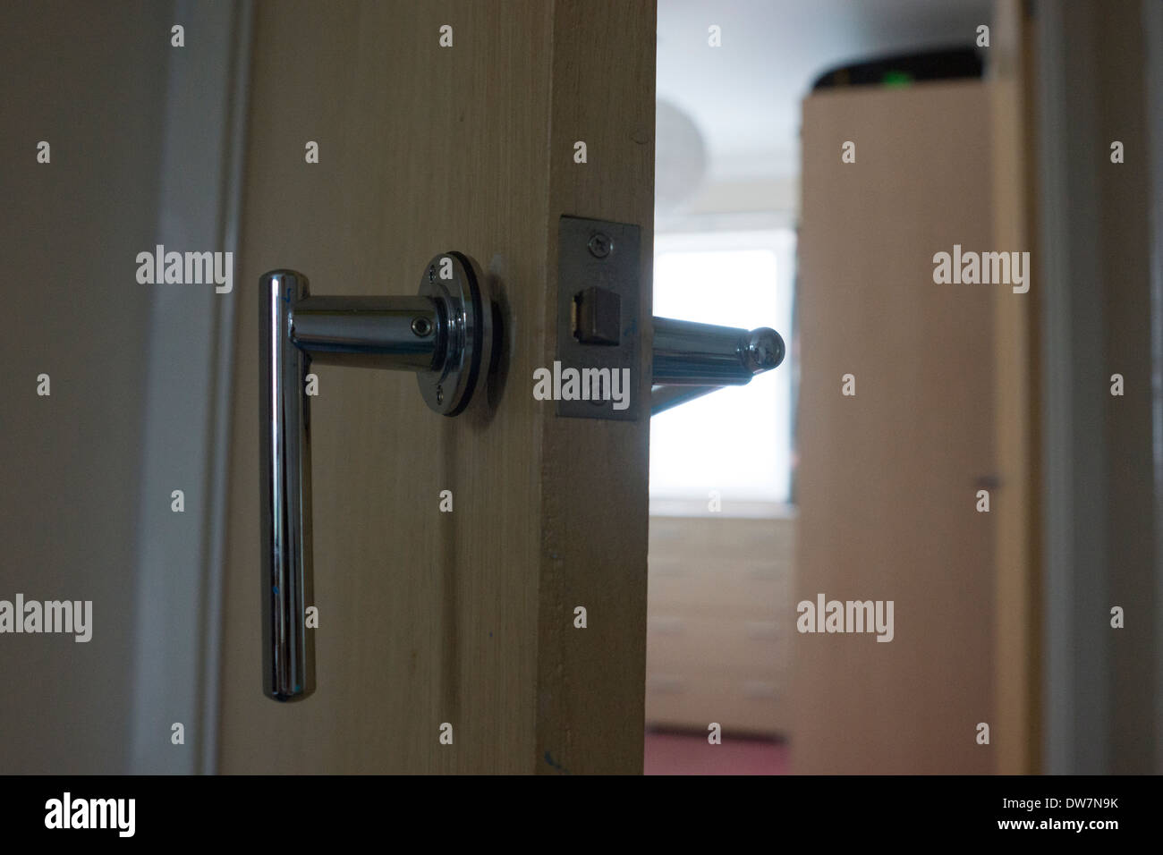 Door Handle Handles Lock Grain Broken Fixed Fix Stock Photo
