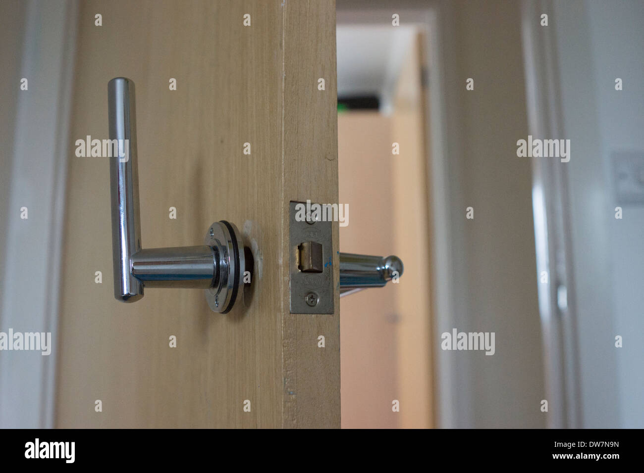 Door Handle Handles Lock Grain Broken Fixed Fix Stock Photo