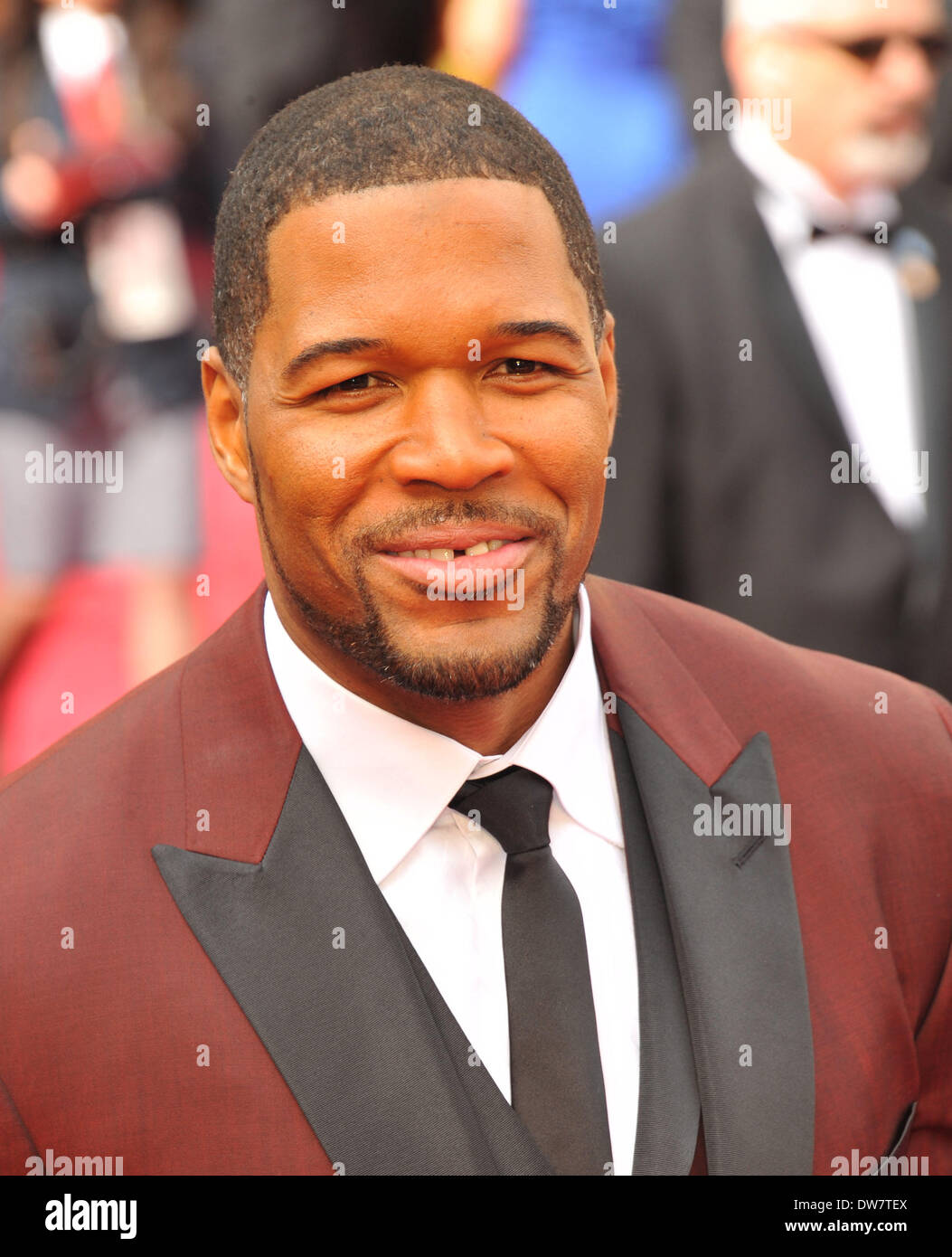Los Angeles California Usa 2nd Mar 2014 Michael Strahan Attending The 86th Annual Academy 