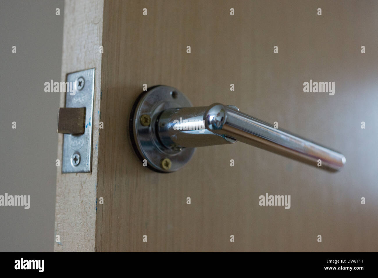 Door Handle Handles Lock Grain Broken Fixed Fix Stock Photo