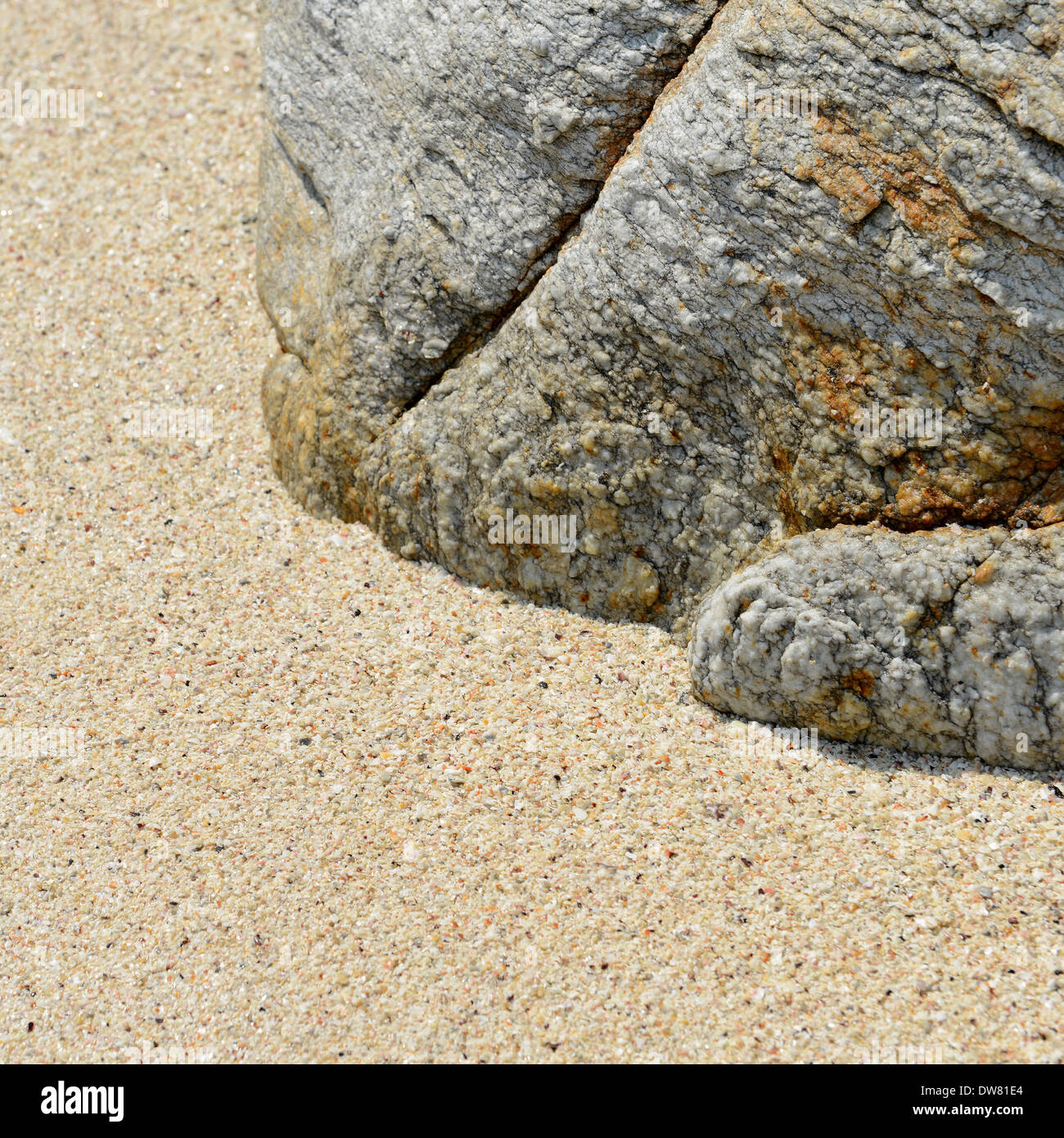 Sand beach rocks beautiful pattern and texture Stock Photo - Alamy