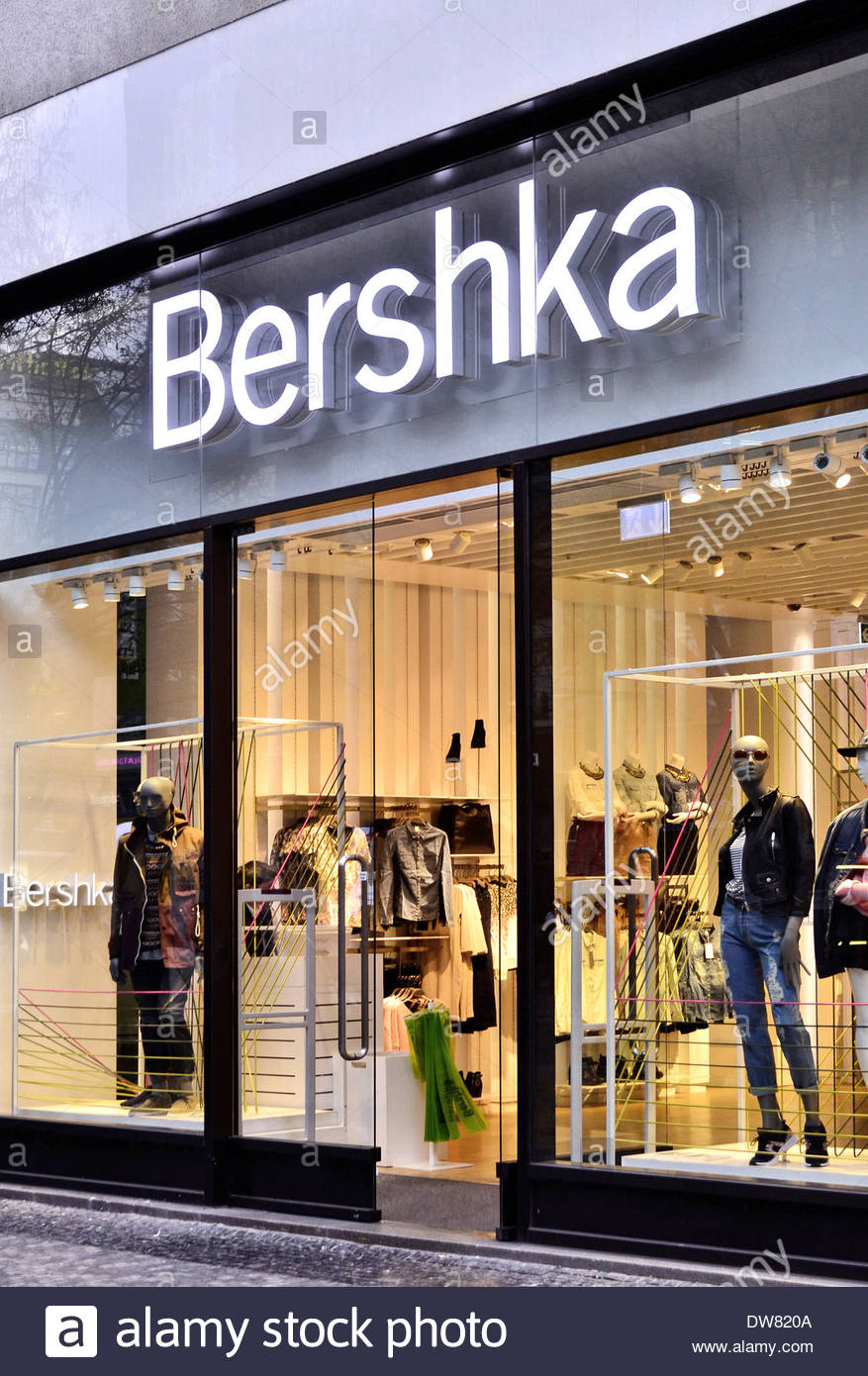 Bershka fashion store in Prague Czech Republic Stock Photo - Alamy