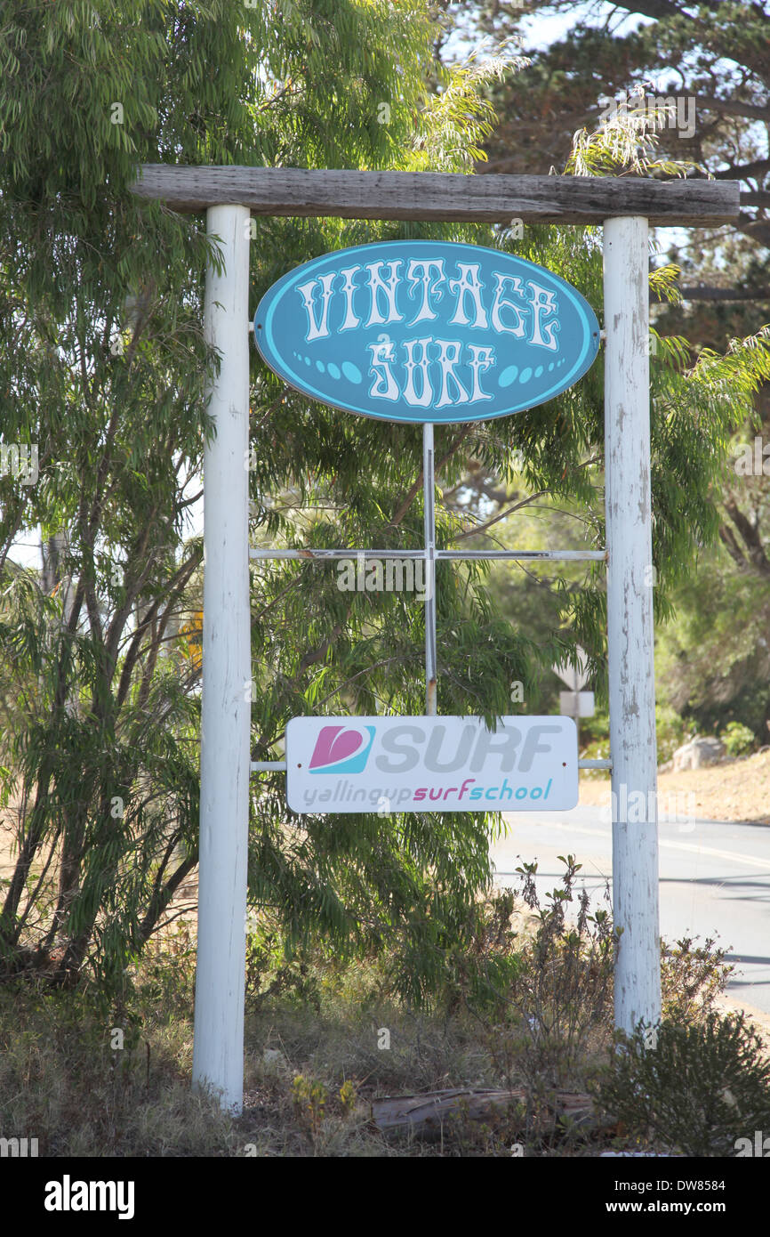 Surf school sign hires stock photography and images Alamy