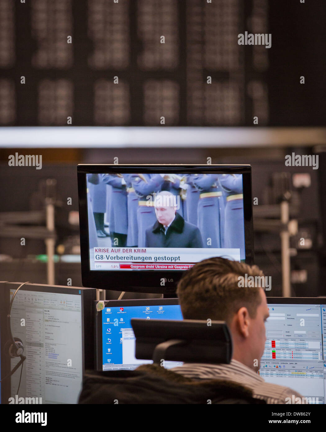 Trader Television High Resolution Stock Photography And Images Alamy