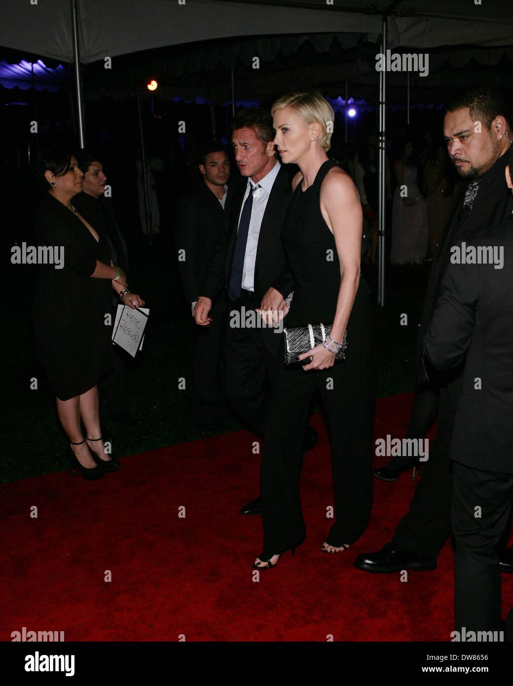 Beverly Hills, CA. 2nd Mar, 2014. Sean Penn, Charlize Theron at