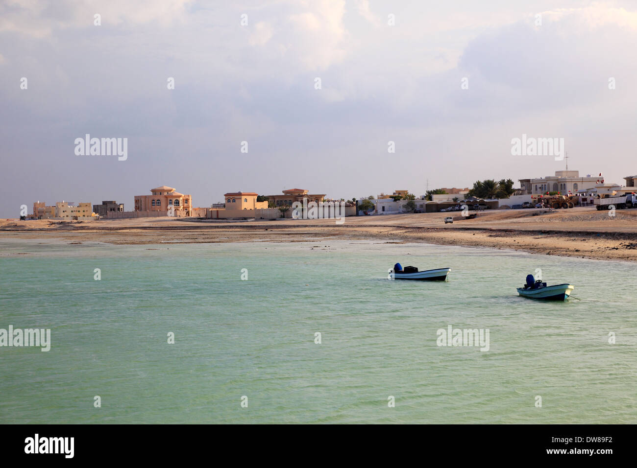 Beach in Al Khor. Qatar, Middle East Stock Photo