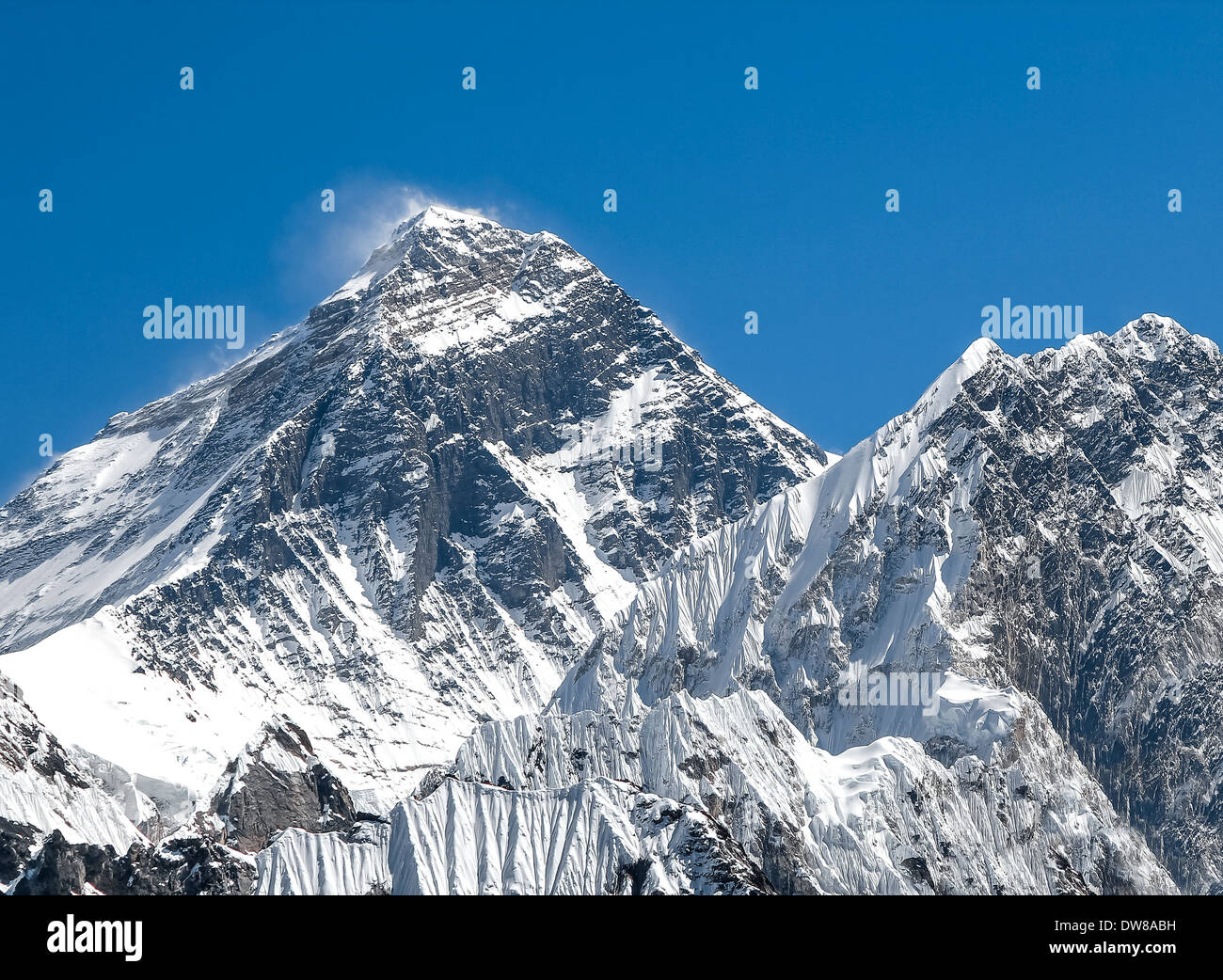 Mount Everest, Nepal Stock Photo