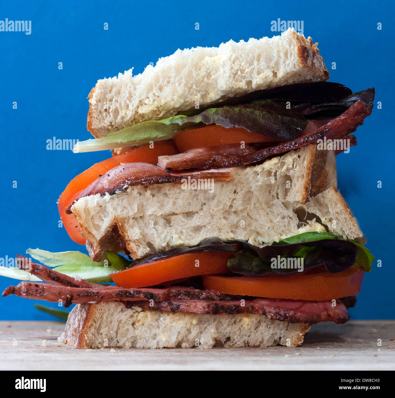 BLT Sandwich Stock Photo