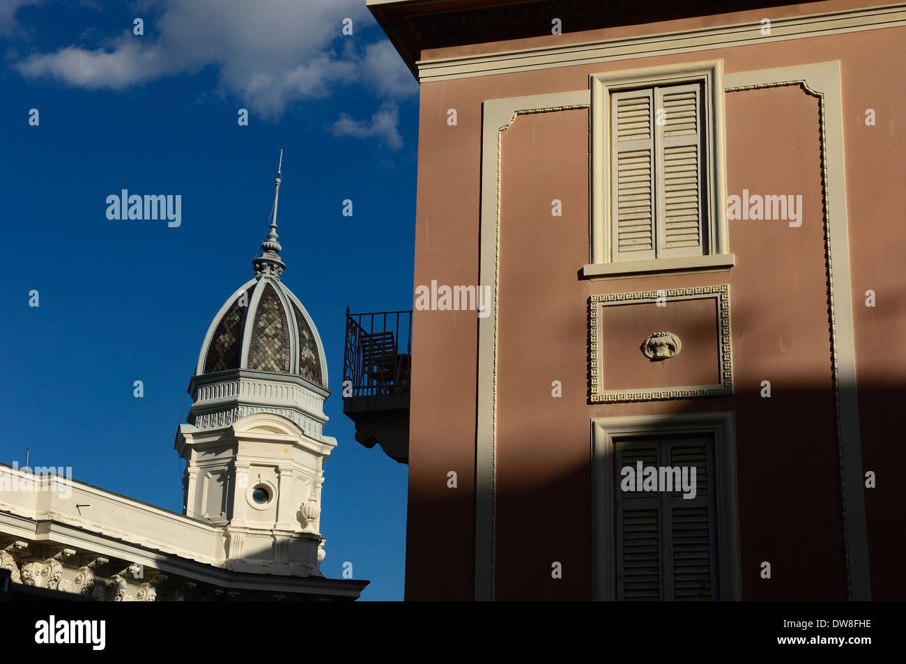 The domed roof of the Casino Admiral. Opatija,The Kvarner Riviera. Croatia Stock Photo