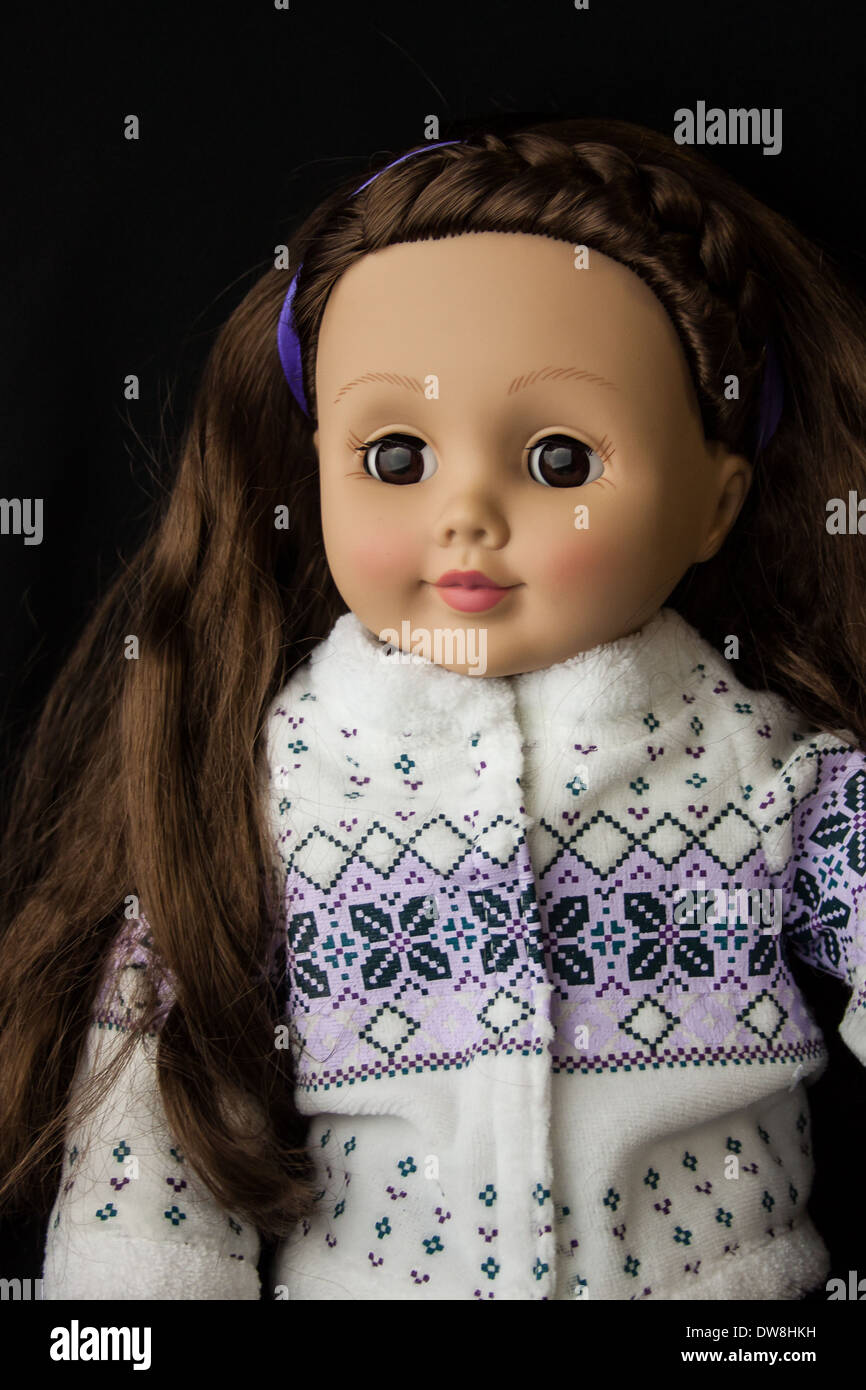 pretty doll winter brown
