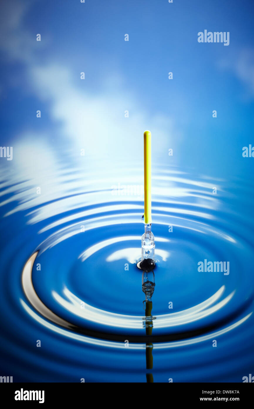Fishing Float in Water Stock Photo Alamy
