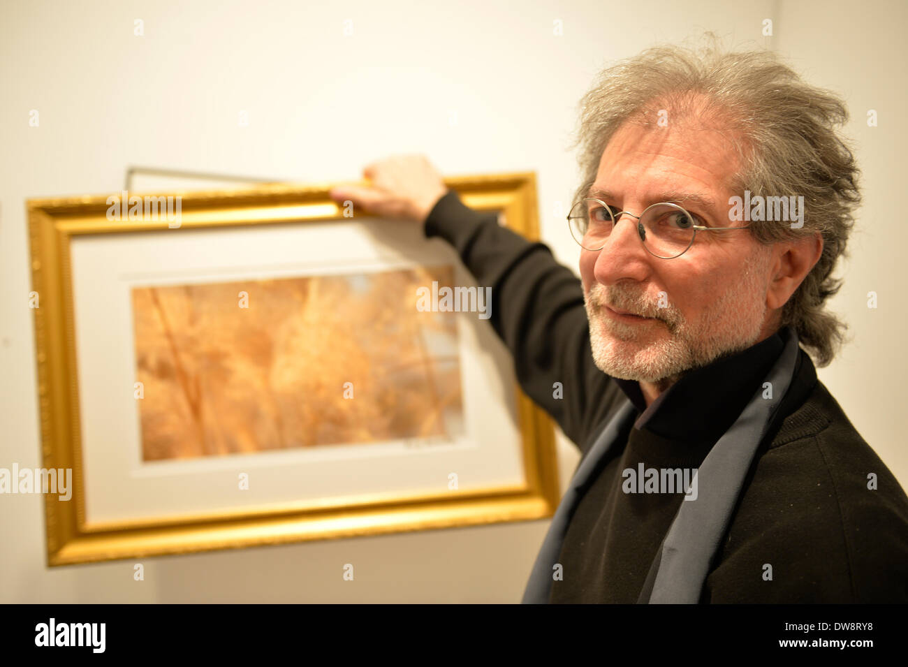 Huntington, New York, U.S. March 1, 2014 Artist BARRY FEUERSTEIN