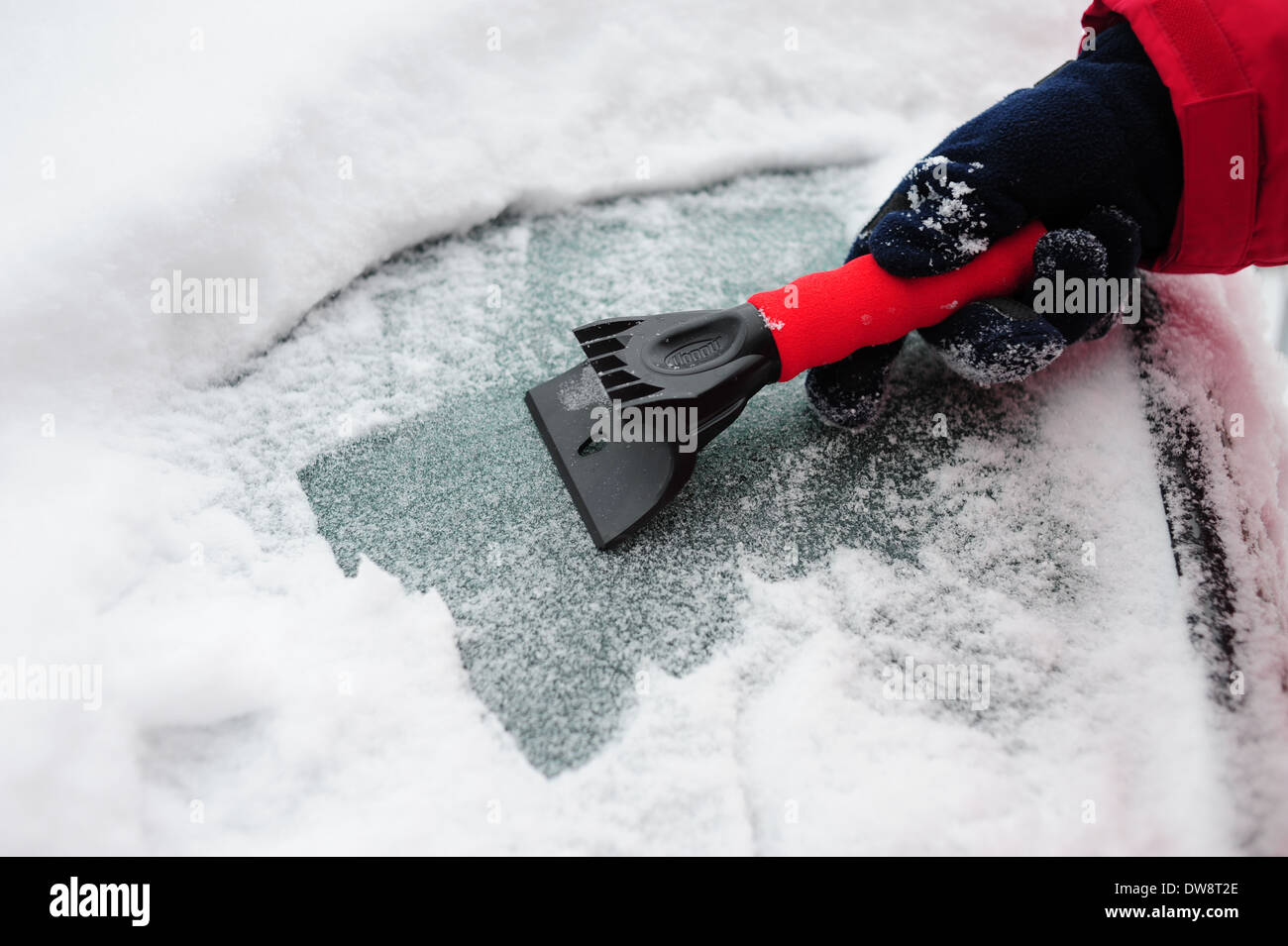 Car ice scraper Cut Out Stock Images & Pictures - Page 2 - Alamy