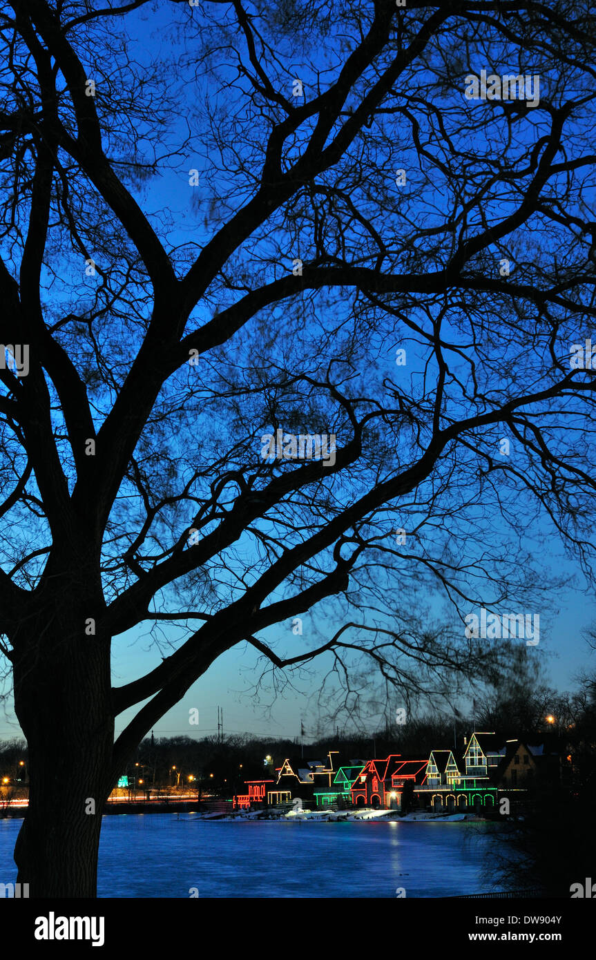 Boathouse row philadelphia hi res stock photography and images Alamy