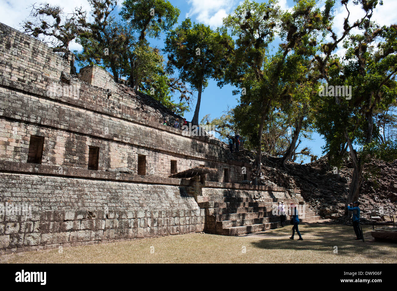 Ruinas de Copán archaeological park in Honduras Stock Photo