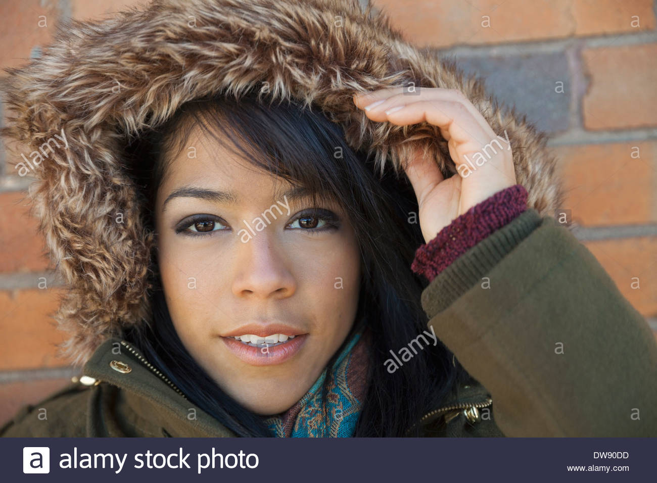 Fur hood hi-res stock photography and images - Alamy