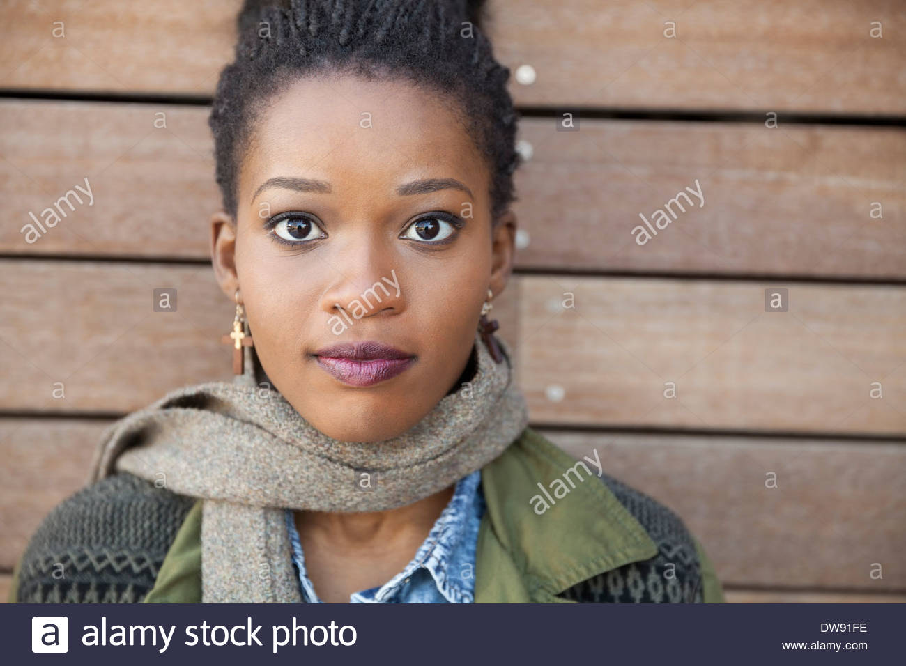 Young black woman hi-res stock photography and images - Alamy