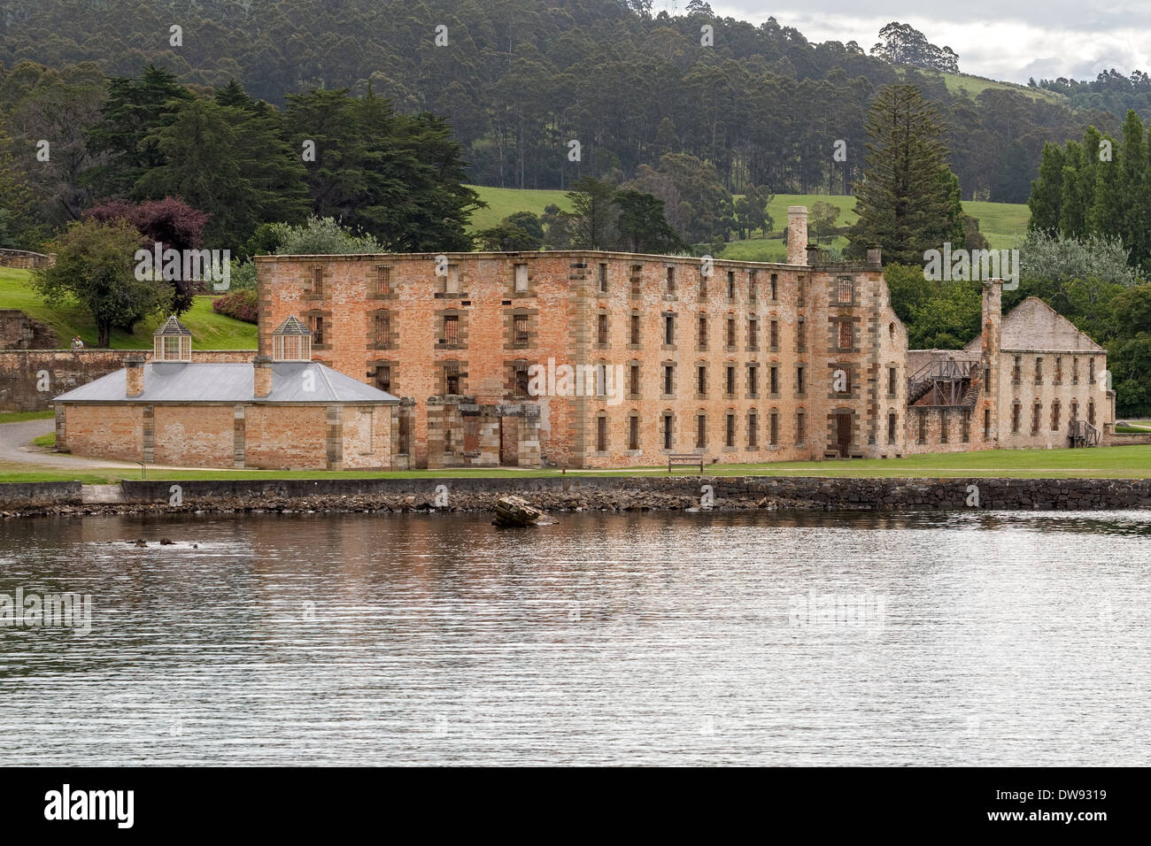 The Penitentiary (old flour mill) Port Arthur Tasmania Australia Stock Photo