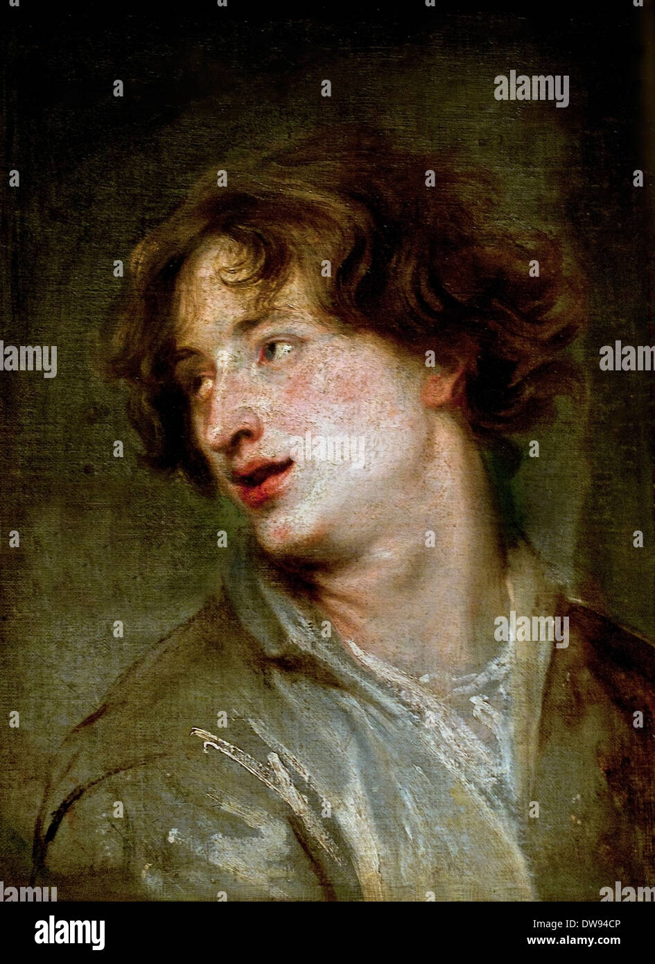 Self Portrait  Anthony ( Anton - Antoon )  van Dyck 1599 - 1641  Flemish Belgian Belgium Stock Photo