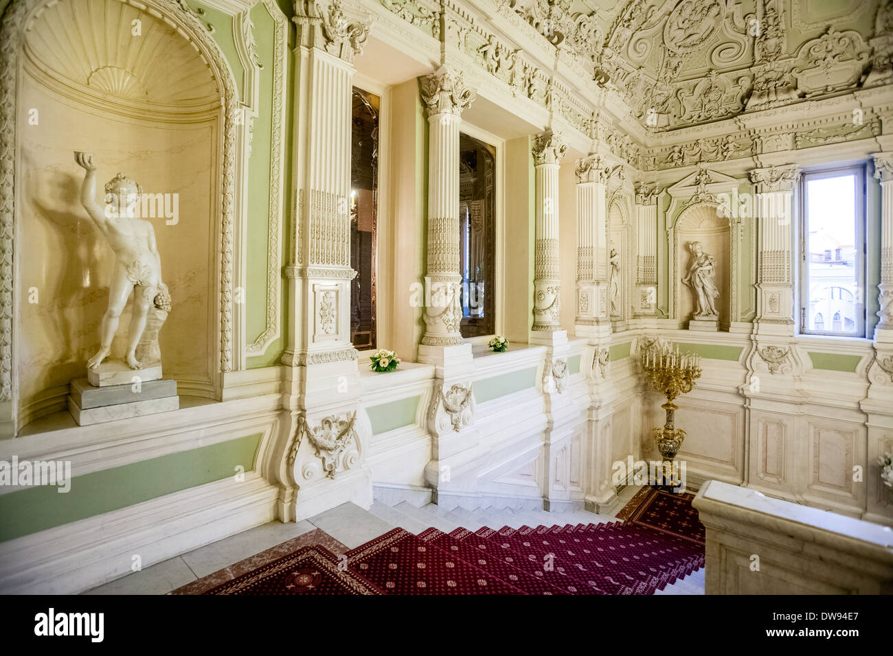 The Moika Palace or Yusupov Palace Stock Photo