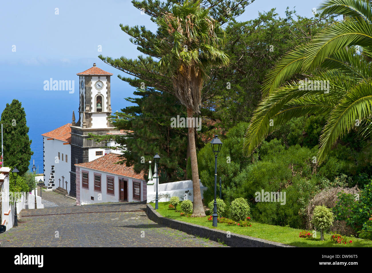 Villa de Mazo, La Palma, HDR Image Stock Photo - Alamy