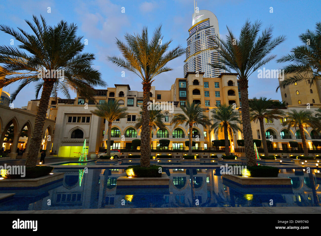 The Palace The Old Town Hotel, at dusk, Downtown, Dubai, United Arab Emirates Stock Photo Alamy The Palace The Old Town Hotel, at dusk, Downtown, Dubai, United Arab Emirates Stock Photo Alamy