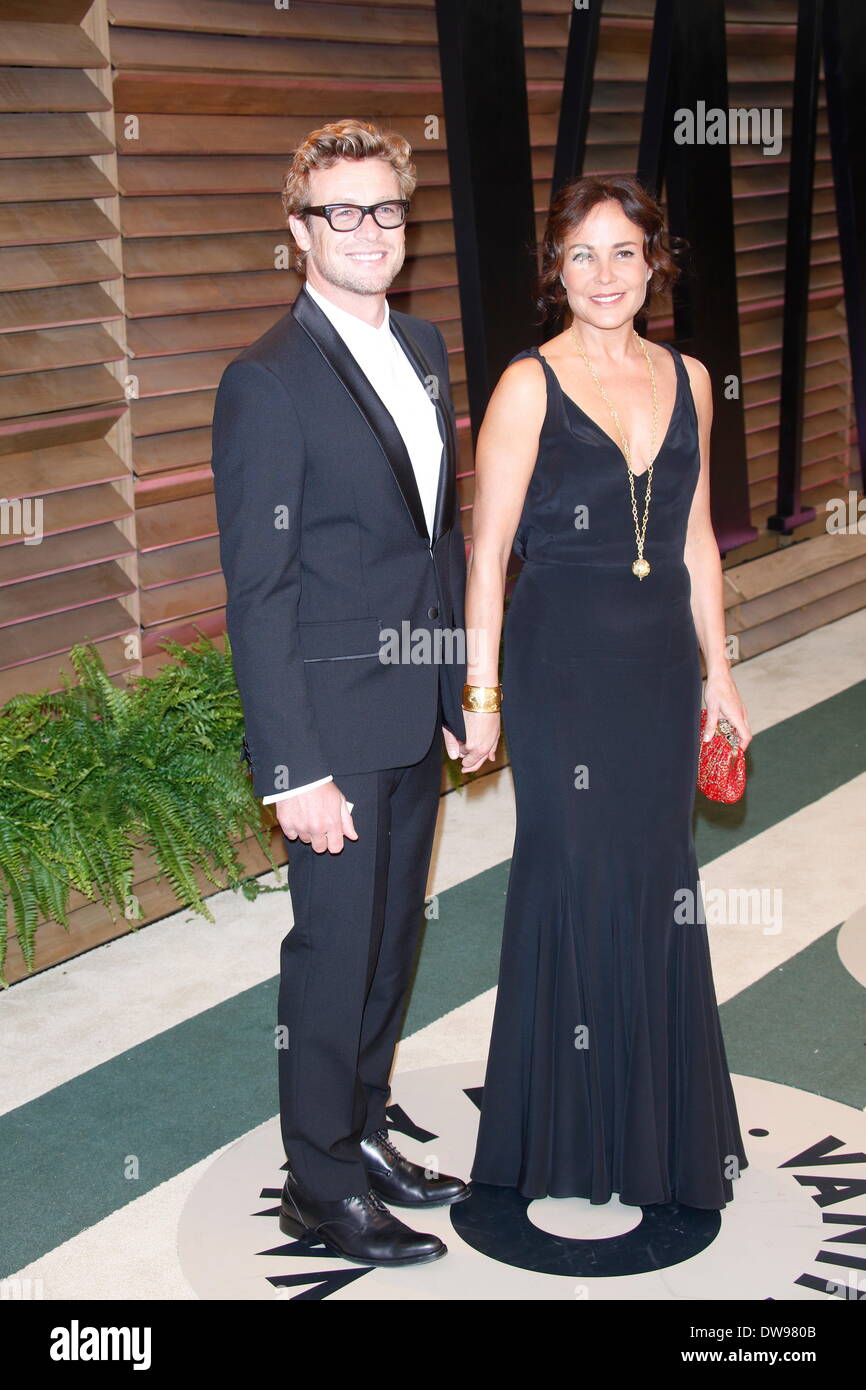 Simon baker and rebecca rigg hi-res stock photography and images - Alamy