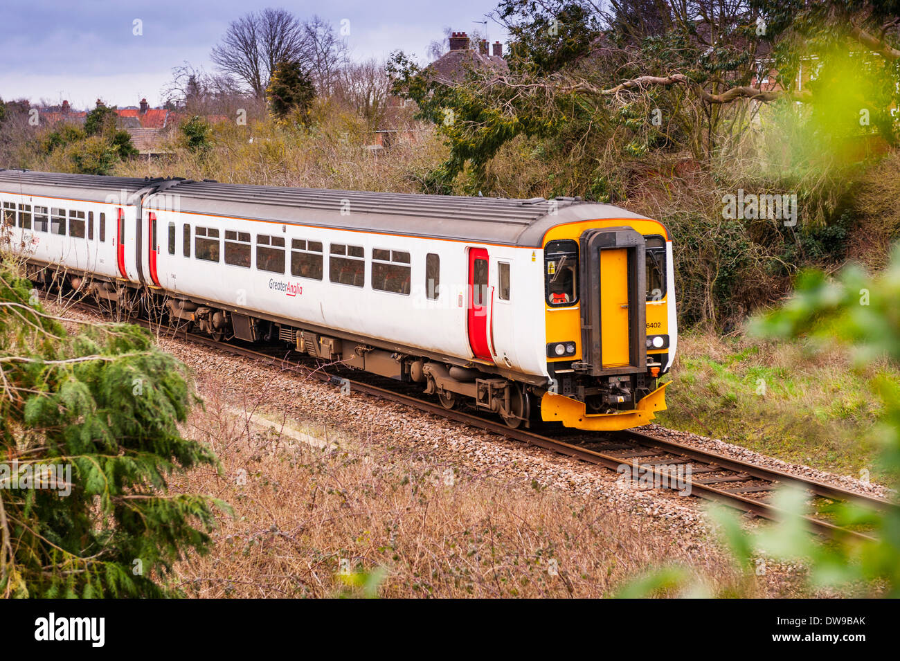 Class 156 greater anglia sprinter hi-res stock photography and images ...