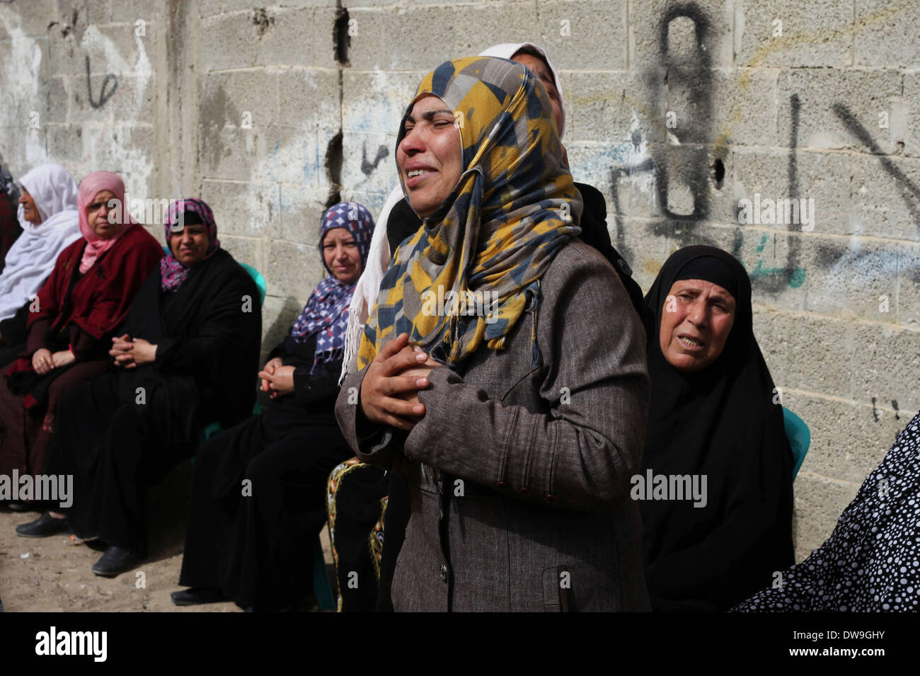 Beit Hanoun, Gaza Strip, Palestinian Territory. 4th Mar, 2014. The