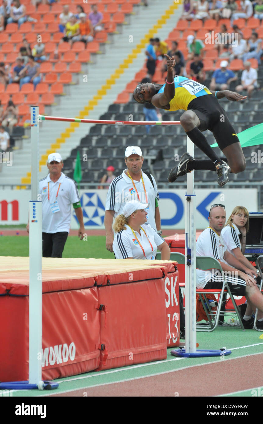 World record high jumper hi-res stock photography and images - Alamy