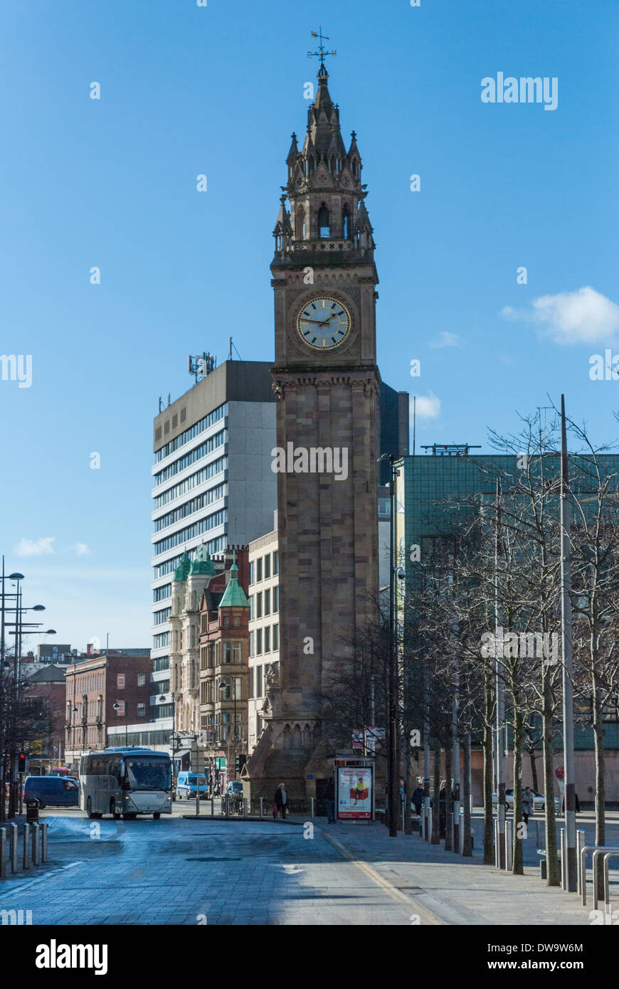 The Albert Memorial clock Stock Photo Alamy