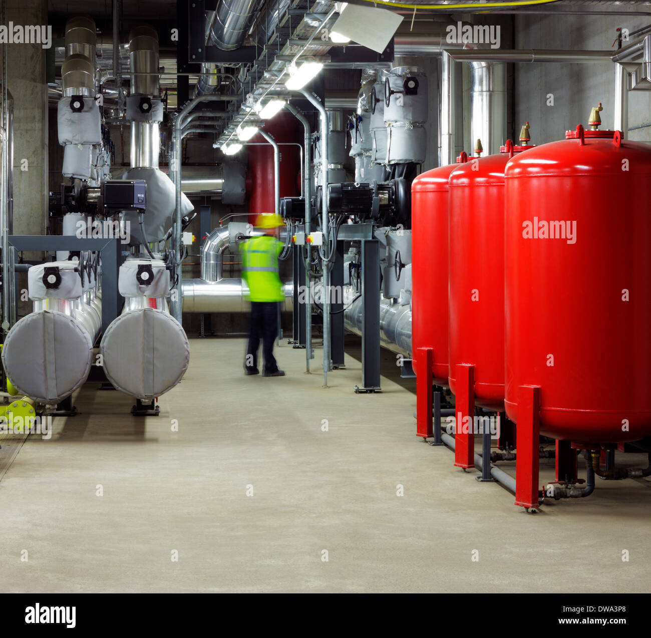 Mechanical and electrical plant rooms are are a highly sophisticated