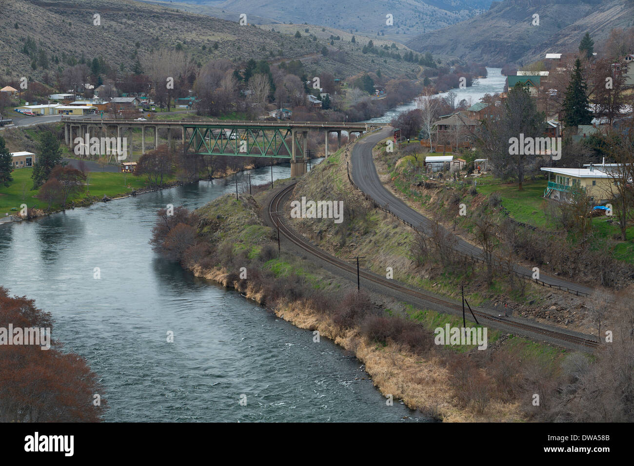 Maupin Oregon High Resolution Stock Photography and Images Alamy