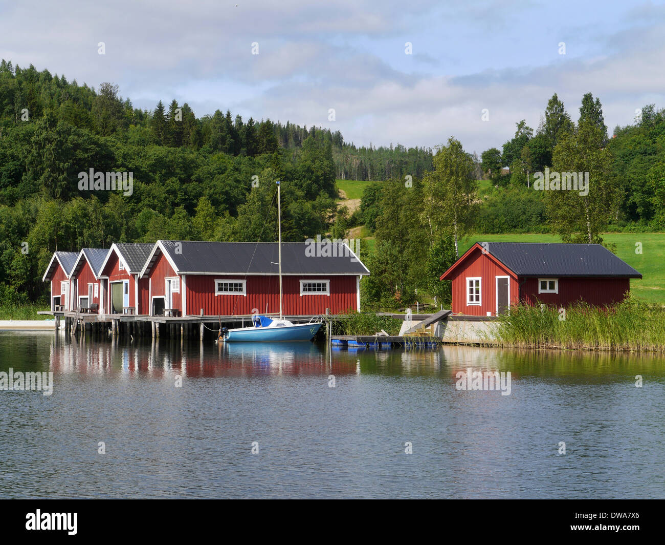 häggvik, höga kusten (high coast), västernorrlands län, gulf of bothnia, sweden Stock Photo