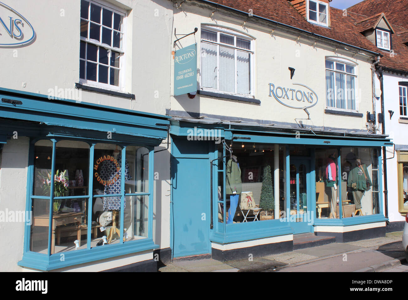 In the English market town of Hungerford, a traditional country
