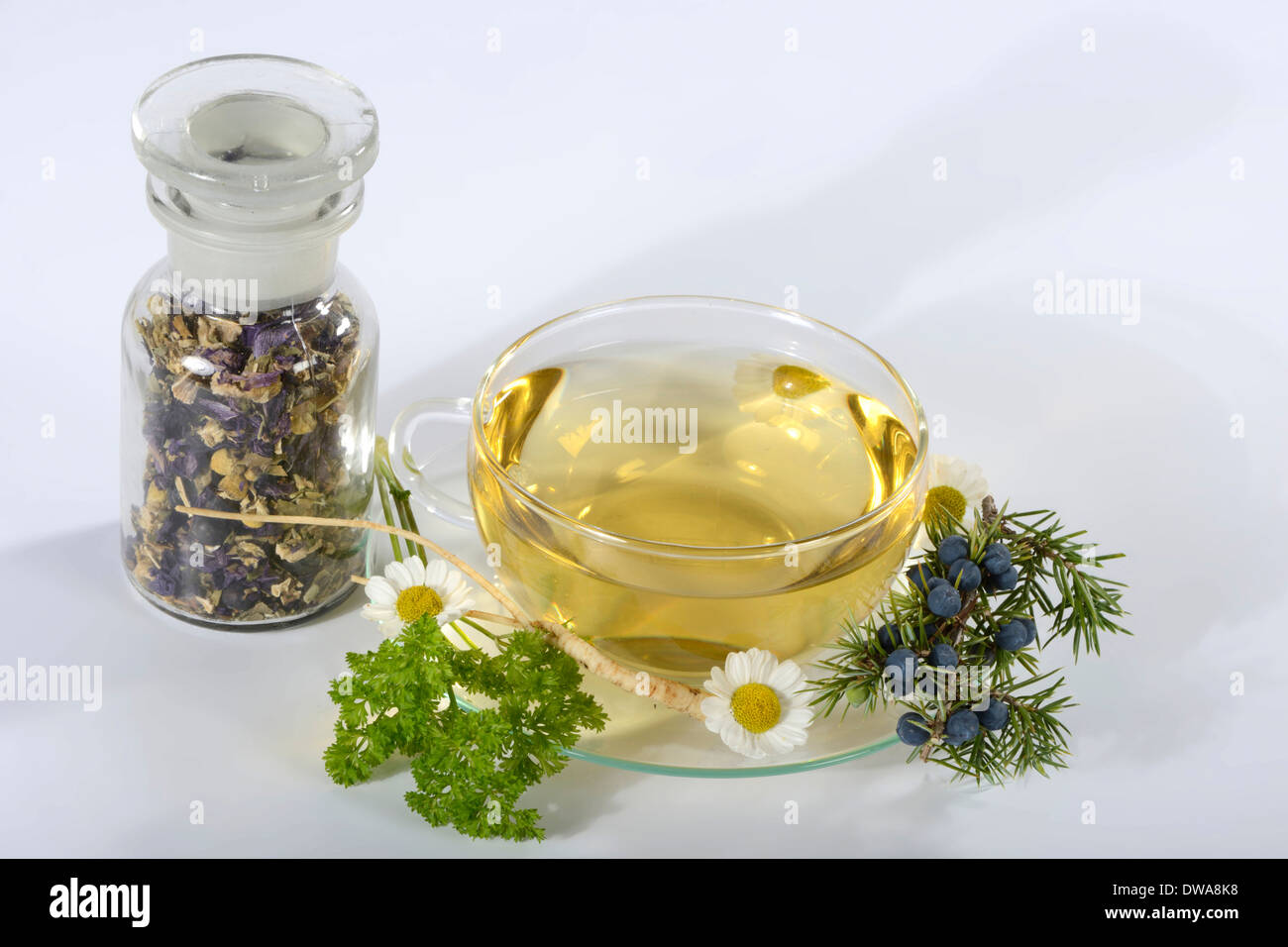 Prostate tea Stock Photo