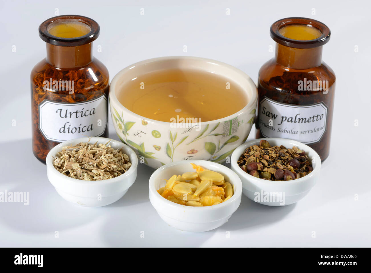 Prostate medicine Stock Photo