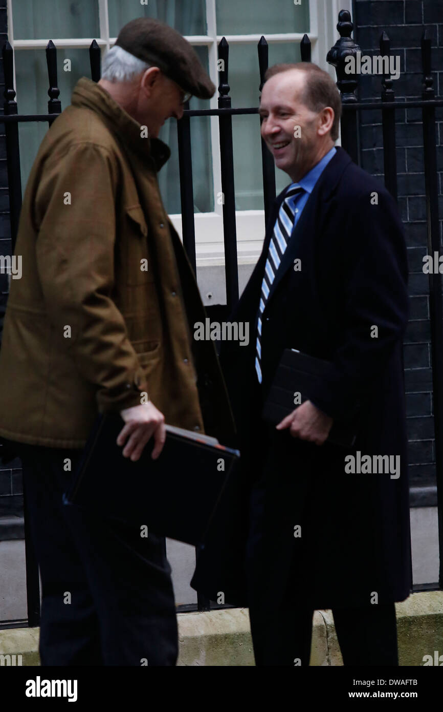 Patrick Rock arrives at NO10 downing street Stock Photo