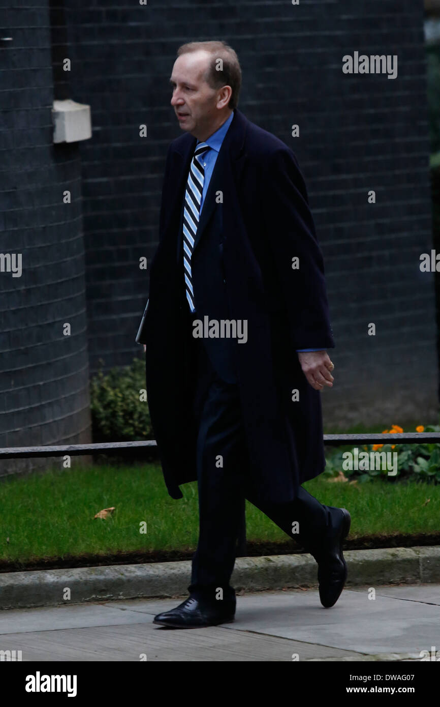 Patrick Rock arrives at NO10 downing street Stock Photo