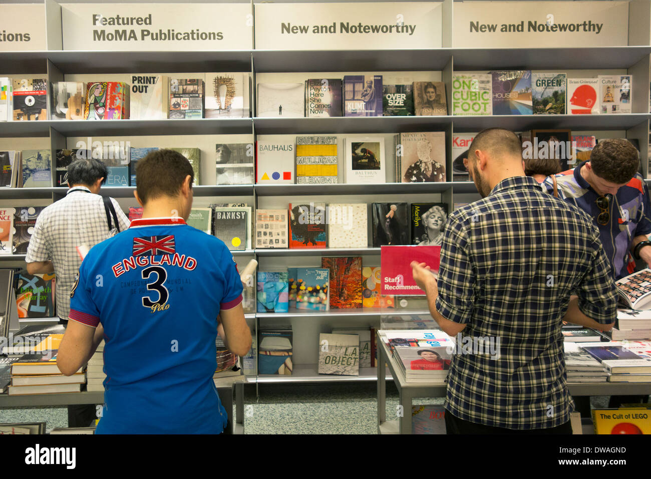 Museum of Modern art gift shop Stock Photo Alamy