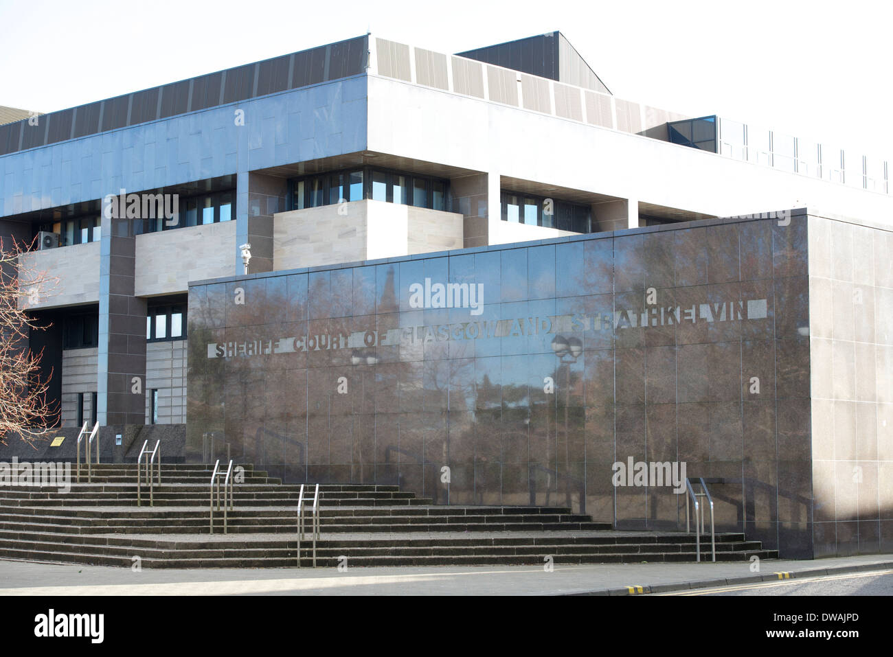 Sheriff Court, Glasgow Stock Photo Alamy